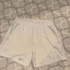 lululemon athletica Light Gray Athletic Shorts